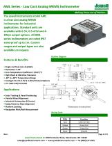 AML Analog MEMS Inclinometer Datasheet