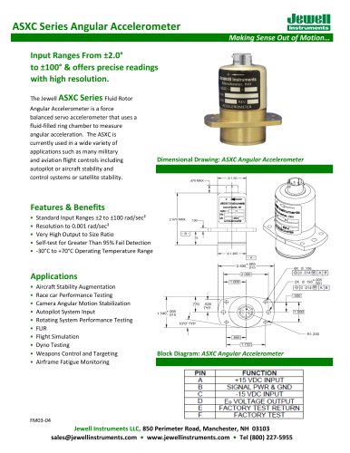 ASXC Angular Accelerometer