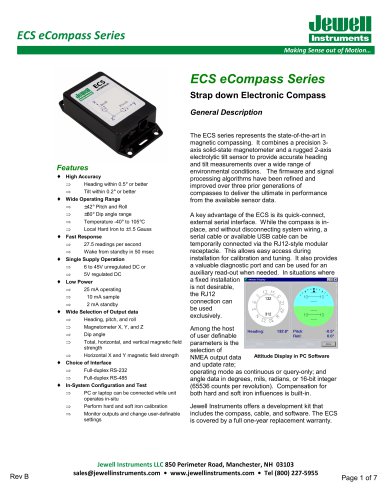 ECS eCompass Datasheet