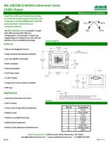 JMI-D +/-5 VDC Output MEMS Inclinometer Datasheet