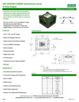 JMI-S 0-5 VDC Output MEMS Inclinometer Datasheet