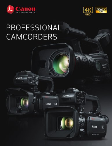 Professional Camcorder Brochure