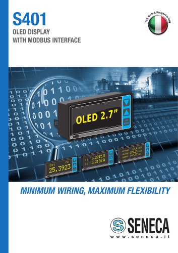 S401 OLED ModBUS Display