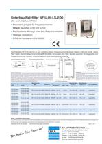 Katalog Unterbaunetzfilter für Frequenzumrichter-10