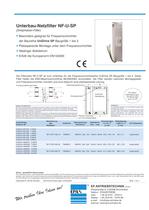 Katalog Unterbaunetzfilter für Frequenzumrichter-3