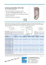 Katalog Unterbaunetzfilter für Frequenzumrichter-5
