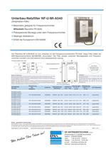 Katalog Unterbaunetzfilter für Frequenzumrichter-6