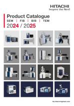 Product Catalogue: SEM, FIB, BIB, TEM