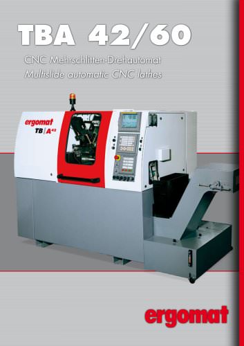 CNC Mehrschlitten-Drehautomaten TBA 42/60