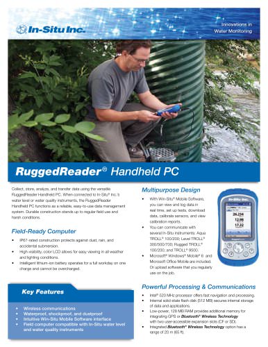 RuggedReader Handheld PC