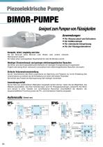 Bimor Piezoelektrische Flüssigkeitspumpen - 2