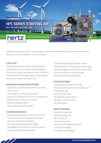 HPC SERIES STARTING AIR