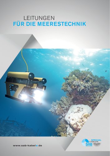 Kabel für die Meerestechnik | Maritime Industrie