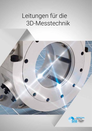 Leitungen f&uuml;r die 3D-Messtechnik