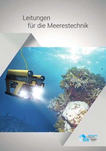 Leitungen f&uuml;r die Meerestechnik | Maritime Industrie