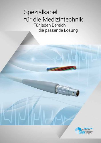 Medizinkabel | Kabel f&uuml;r die Medizintechnik