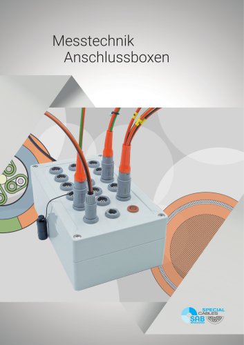 Messtechnik Anschlussboxen