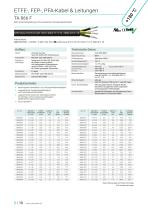 Resistente Kabel | ETFE-, FEP-, PFA Leitungen-10