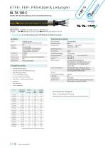 Resistente Kabel | ETFE-, FEP-, PFA Leitungen-12