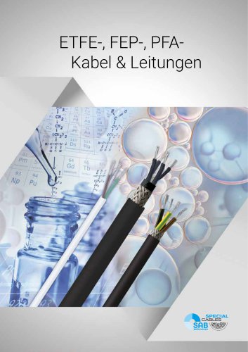 Resistente Kabel | ETFE-, FEP-, PFA Leitungen