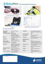 Persönliche Lärmmessung - Lärmdosimeter NoisePen - 2