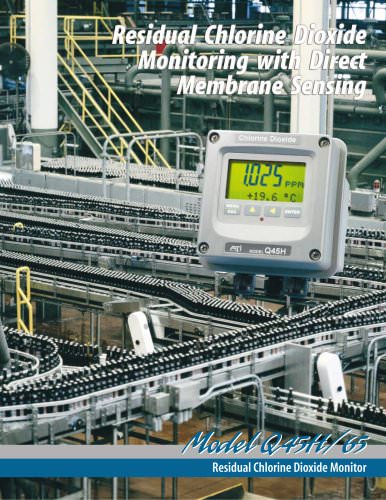 Analytical Technology Q45H/65 Chlorine Dioxide Monitor