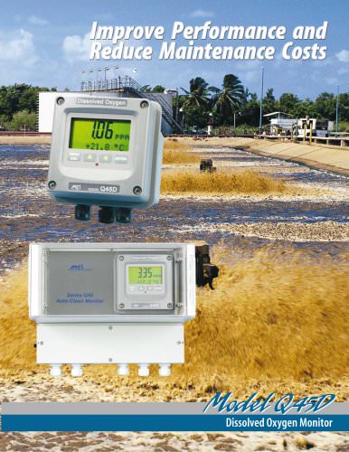 Analytical Technology's Q45D Dissolved Oxygen Monitor