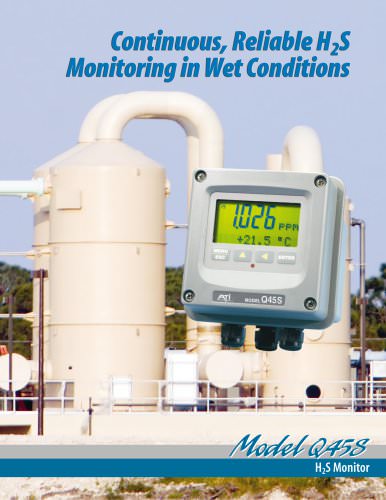 Q45S Wet H2S Gas Detector