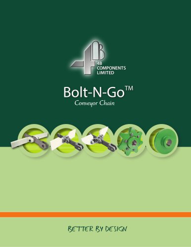 4B Bolt-N-Go chains - forged chains with bolt-on flights