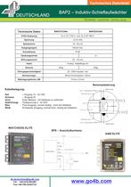 BAP2 Induktiv-Schieflaufwächter für Elevatoren - 2