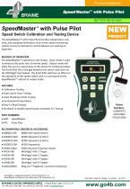 SpeedMaster Speed Switch Calibration Testing Device