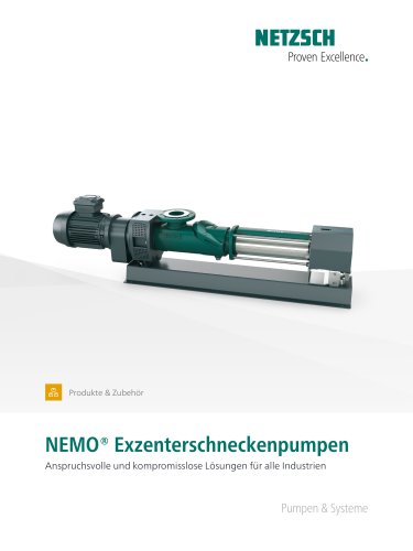 NEMO&reg; Exzenterschneckenpumpen