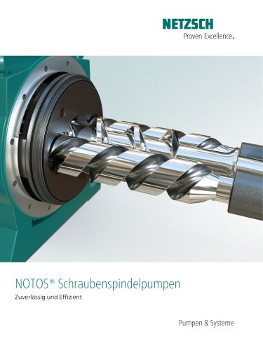 NOTOS&reg; Schraubenspindelpumpen