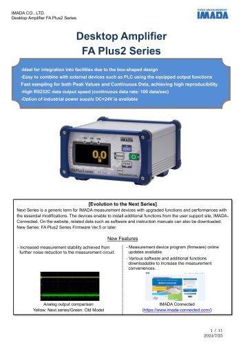 FA Plus2 / eFA Plus2