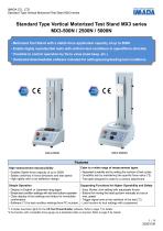 MX3-500N Standard Type Vertical Motorized Test Stand