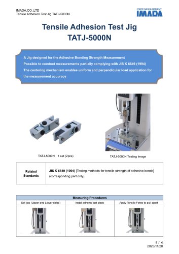 TATJ-5000N Tensile Adhesion Test Jig