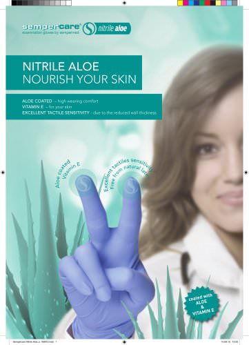 nitrile aloe