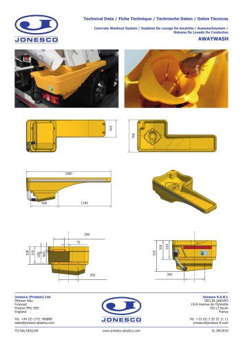 AWAYWASH  CONCRETE WASHOUT