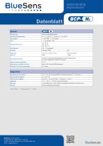 Datenblatt BCP-H2 Wasserstoffsensor - 2