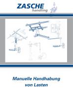 Manuelle Handhabung von Lasten