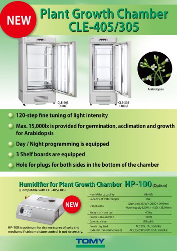 Plant Growth Chamber CLE-405/305