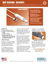 Heavy-Duty BNC Terminated ORP SENSOR: O94FBPE