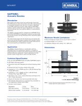 SAPPHIRE® Acoustic Nozzles