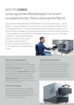 SPECTROCHECK Stationärer Metallanalysator - 2