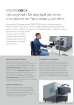 SPECTROCHECK - zugeschnitten auf die Anforderungen der Elektronikindustrie - 2