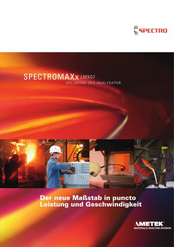 SPECTROMAXx - für den Einsatz in Gießereien