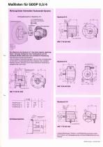 Drehstrom-Tachometer- Dynamo Typenreihe GDDP 0,3/4 GDDP 0,4/4 - 3