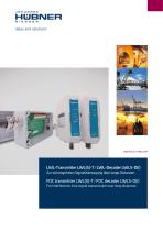 LWL-Transmitter LWL(S)-T / LWL-Decoder LWLS-D