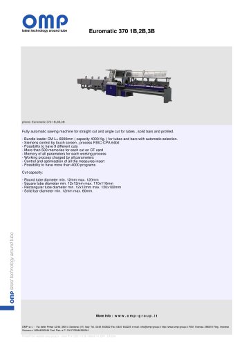 Euromatic 370 1B,2B,3B