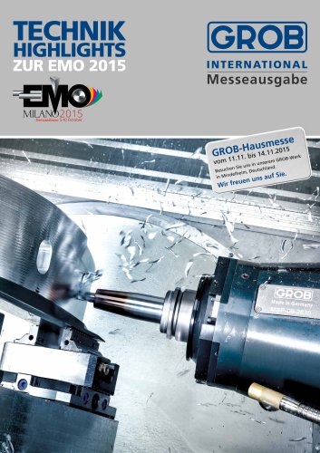 GROB International 15 - Sonderausgabe EMO